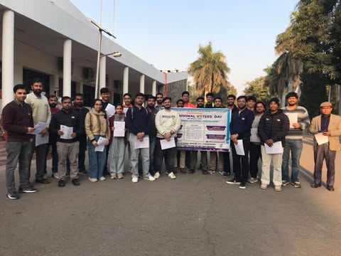 Punjab Engineering College Celebrated 15th National Voters’ Day with a Pledge